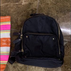 Black backpack